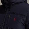 Lacivert Erkek Ralph Lauren Su Geçirmez Kaz Tüyü Montlar