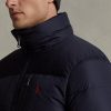 Lacivert Erkek Ralph Lauren Su Geçirmez Kaz Tüyü Montlar