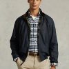 Lacivert Erkek Ralph Lauren Yağlı Kumaş Ceketler Lacivert Erkek Ralph Lauren Yağlı Kumaş Ceketler