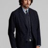 Lacivert Erkek Ralph Lauren Yapısız Pamuklu-Keten Spor Blazer Ceket Lacivert Erkek Ralph Lauren Yapısız Pamuklu-Keten Spor Blazer Ceket