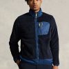 Lacivert Erkek Ralph Lauren Yığın Polar Ceketler Lacivert Erkek Ralph Lauren Yığın Polar Ceketler