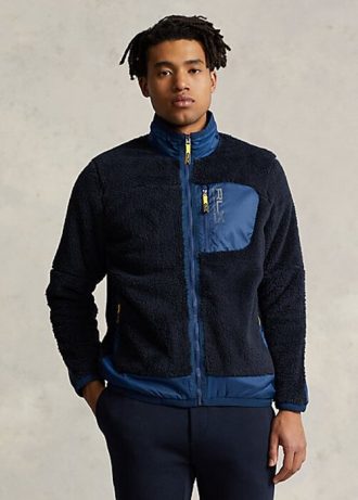 Lacivert Erkek Ralph Lauren Yığın Polar Ceketler