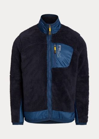 Lacivert Erkek Ralph Lauren Yığın Polar Ceketler