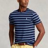 Lacivert Erkek Ralph Lauren Özel İnce Çizgili Yumuşak Pamuklu Tişörtler Lacivert Erkek Ralph Lauren Özel İnce Çizgili Yumuşak Pamuklu Tişörtler