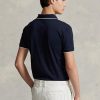 Lacivert Erkek Ralph Lauren Özel Slim Fit Birdseye Polo Tişörtleri Lacivert Erkek Ralph Lauren Özel Slim Fit Birdseye Polo Tişörtleri