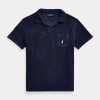 Lacivert Erkek Ralph Lauren Özel Slim Fit Havlu Polo Gömlekleri Lacivert Erkek Ralph Lauren Özel Slim Fit Havlu Polo Gömlekleri