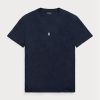 Lacivert Erkek Ralph Lauren Özel Slim Fit Yuvarlak Yaka Tişörtler Lacivert Erkek Ralph Lauren Özel Slim Fit Yuvarlak Yaka Tişörtler