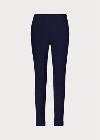 Lacivert Kadın Ralph Lauren Annie Streç Yünlü Dar Pantolon