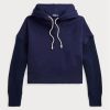 Lacivert Kadın Ralph Lauren Boxy Fit Hibrit Kazak Kollu Kapüşonlu Üst Lacivert Kadın Ralph Lauren Boxy Fit Hibrit Kazak Kollu Kapüşonlu Üst