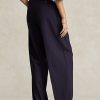 Lacivert Kadın Ralph Lauren Düz Paça Yün Karışımlı Pantolon Lacivert Kadın Ralph Lauren Düz Paça Yün Karışımlı Pantolon