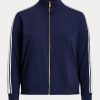 Lacivert Kadın Ralph Lauren Fransız Havlu Kumaş Tam Fermuarlı Ceketler Lacivert Kadın Ralph Lauren Fransız Havlu Kumaş Tam Fermuarlı Ceketler