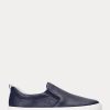 Lacivert Kadın Ralph Lauren Haddley Logo Deri Slip-On Spor Ayakkabı Lacivert Kadın Ralph Lauren Haddley Logo Deri Slip-On Spor Ayakkabı
