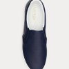 Lacivert Kadın Ralph Lauren Haddley Logo Deri Slip-On Spor Ayakkabı Lacivert Kadın Ralph Lauren Haddley Logo Deri Slip-On Spor Ayakkabı