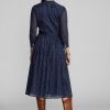 Lacivert Kadın Ralph Lauren Indigo Pamuklu Vual Elbise Lacivert Kadın Ralph Lauren Indigo Pamuklu Vual Elbise
