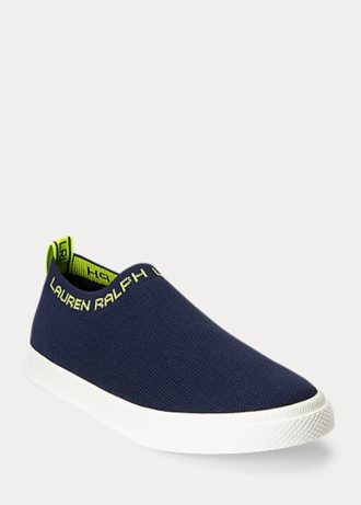 Lacivert Kadın Ralph Lauren Jordyn Slip-On Spor Ayakkabı