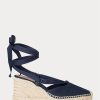 Lacivert Kadın Ralph Lauren Kanvas Kamalı Espadril Lacivert Kadın Ralph Lauren Kanvas Kamalı Espadril