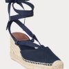 Lacivert Kadın Ralph Lauren Kanvas Kamalı Espadril Lacivert Kadın Ralph Lauren Kanvas Kamalı Espadril