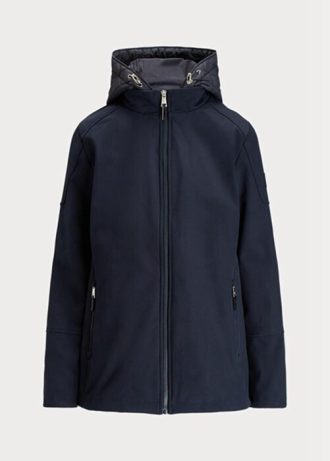 Lacivert Kadın Ralph Lauren Kapüşonlu Ceketler