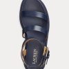 Lacivert Kadın Ralph Lauren Kayleen Nappa Deri Sandaletler Lacivert Kadın Ralph Lauren Kayleen Nappa Deri Sandaletler