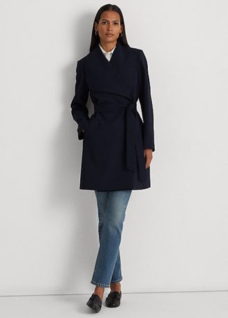 Lacivert Kadın Ralph Lauren Krep Sarma Montlar Lacivert Kadın Ralph Lauren Krep Sarma Montlar