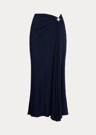 Lacivert Kadın Ralph Lauren Margarethe Jersey Etekler