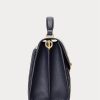 Lacivert Kadın Ralph Lauren Nappa Deri Orta Boy Farrah Satchel Çantalar Lacivert Kadın Ralph Lauren Nappa Deri Orta Boy Farrah Satchel Çantalar