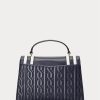 Lacivert Kadın Ralph Lauren Nappa Deri Orta Boy Farrah Satchel Çantalar Lacivert Kadın Ralph Lauren Nappa Deri Orta Boy Farrah Satchel Çantalar