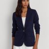 Lacivert Kadın Ralph Lauren Pamuk Karışımlı Blazer Ceketler Lacivert Kadın Ralph Lauren Pamuk Karışımlı Blazer Ceketler