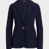 Lacivert Kadın Ralph Lauren Pamuk Karışımlı Blazer Ceketler Lacivert Kadın Ralph Lauren Pamuk Karışımlı Blazer Ceketler