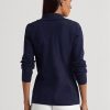 Lacivert Kadın Ralph Lauren Pamuk Karışımlı Blazer Ceketler Lacivert Kadın Ralph Lauren Pamuk Karışımlı Blazer Ceketler