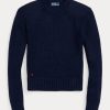 Lacivert Kadın Ralph Lauren Pamuklu Yuvarlak Yaka Kazaklar Lacivert Kadın Ralph Lauren Pamuklu Yuvarlak Yaka Kazaklar