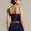 Lacivert Kadın Ralph Lauren İpek Atlet Üstleri Lacivert Kadın Ralph Lauren İpek Atlet Üstleri
