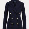 Lacivert Kadın Ralph Lauren Örgü Kruvaze Blazer Ceket Lacivert Kadın Ralph Lauren Örgü Kruvaze Blazer Ceket