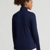 Lacivert Kadın Ralph Lauren Streç Jersey Çeyrek Fermuarlı Sweatshirt Lacivert Kadın Ralph Lauren Streç Jersey Çeyrek Fermuarlı Sweatshirt