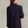 Lacivert Kadın Ralph Lauren Streç Yün Karışımlı Blazer Ceketler Lacivert Kadın Ralph Lauren Streç Yün Karışımlı Blazer Ceketler