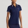 Lacivert Kadın Ralph Lauren Özel Kesim Jersey Polo Tişörtleri Lacivert Kadın Ralph Lauren Özel Kesim Jersey Polo Tişörtleri