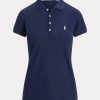 Lacivert Kadın Ralph Lauren Özel Kesim Performans Polo Tişörtleri Lacivert Kadın Ralph Lauren Özel Kesim Performans Polo Tişörtleri