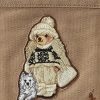 Madison Tan Kadın Ralph Lauren Kanvas Orta Boy Polo Bear Tote Çantalar Madison Tan Kadın Ralph Lauren Kanvas Orta Boy Polo Bear Tote Çantalar