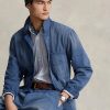 Mavi Erkek Ralph Lauren Balıksırtı Desenli Twill Yardımcı Ceketler Mavi Erkek Ralph Lauren Balıksırtı Desenli Twill Yardımcı Ceketler