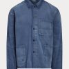 Mavi Erkek Ralph Lauren Balıksırtı Desenli Twill Yardımcı Ceketler Mavi Erkek Ralph Lauren Balıksırtı Desenli Twill Yardımcı Ceketler