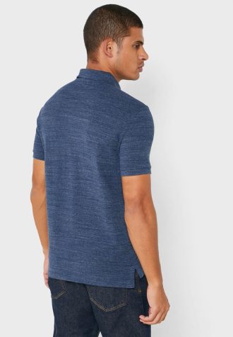 Mavi Erkek Ralph Lauren Basic Mesh Polo Tişörtleri