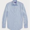 Mavi Erkek Ralph Lauren Bengal Çizgili Poplin Fransız Manşetli Resmi Gömlekler Mavi Erkek Ralph Lauren Bengal Çizgili Poplin Fransız Manşetli Resmi Gömlekler