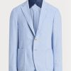 Mavi Erkek Ralph Lauren Chambray Takım Elbise Blazerları Mavi Erkek Ralph Lauren Chambray Takım Elbise Blazerları