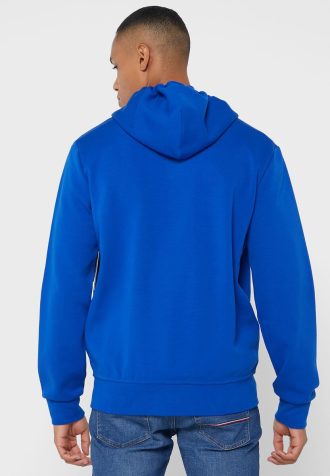 Mavi Erkek Ralph Lauren Essential Kapüşonlu Üst