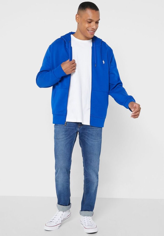 Mavi Erkek Ralph Lauren Essential Kapüşonlu Üst Mavi Erkek Ralph Lauren Essential Kapüşonlu Üst