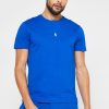 Mavi Erkek Ralph Lauren Essential Yuvarlak Yaka Tişörtler Mavi Erkek Ralph Lauren Essential Yuvarlak Yaka Tişörtler