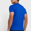 Mavi Erkek Ralph Lauren Essential Yuvarlak Yaka Tişörtler
