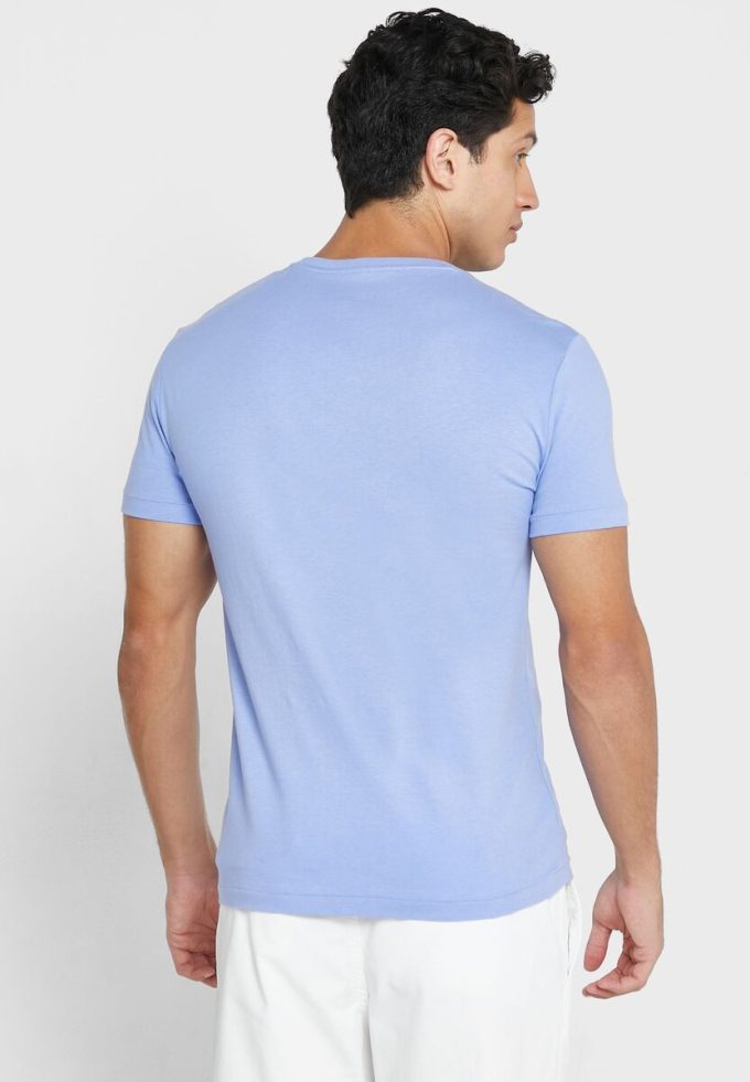 Mavi Erkek Ralph Lauren Essential Yuvarlak Yaka Tişörtler Mavi Erkek Ralph Lauren Essential Yuvarlak Yaka Tişörtler