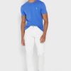 Mavi Erkek Ralph Lauren Essential Yuvarlak Yaka Tişörtler