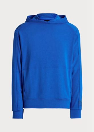 Mavi Erkek Ralph Lauren Fransız Havlu Kapüşonlu Sweatshirt